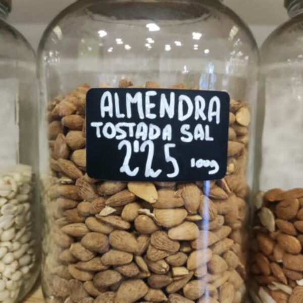 Almendra Tostada Sal